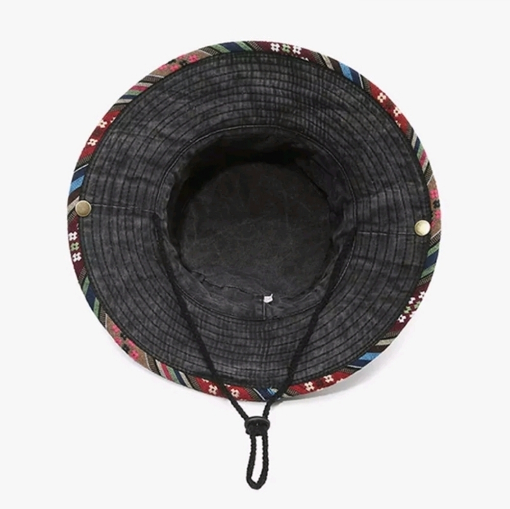 NWT Cotton Summer Bucket Hat - Picture 2 of 2
